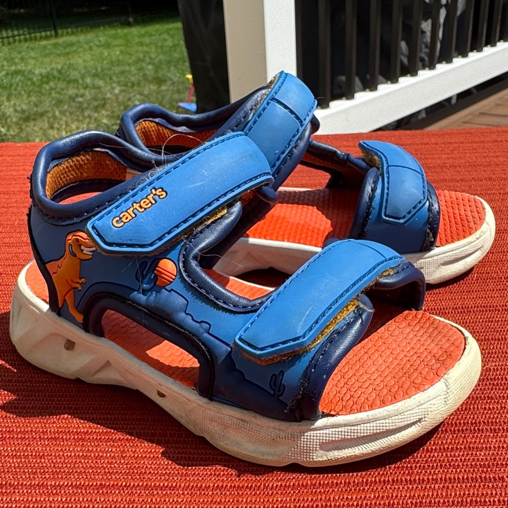 Carter's Light Up Dinosaur Sandles